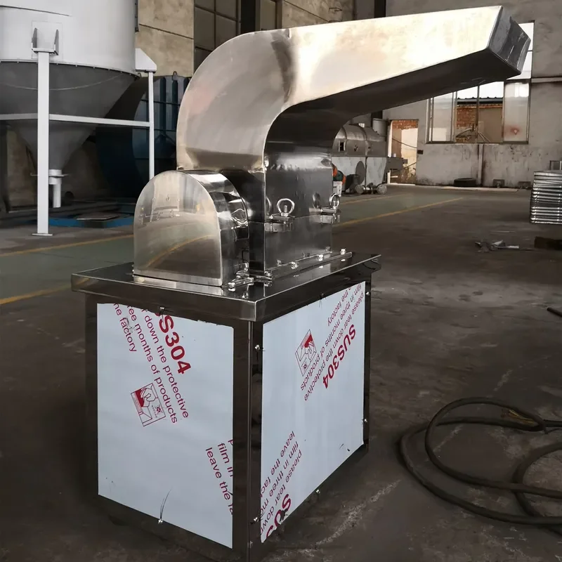 China Stainless Steel 304 Industrial Food Grinding Universal Coarse Crusher Pulverizer Machine