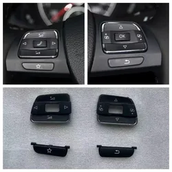 For VW Passat B7 Sharan 2011-2015 Multifunctional Car Steering Wheel Switch Button Audio Control Switc Interior Auto Accessories