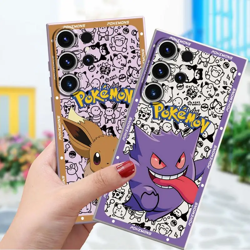 P-Pokemon Phone Case for OPPO A5 A5s A7 A11 A16 A17k A18 A12 A16 e A15 A16s A31 A32 A33 A35 A53 A38 A54 A74 4G 5G Soft Cover