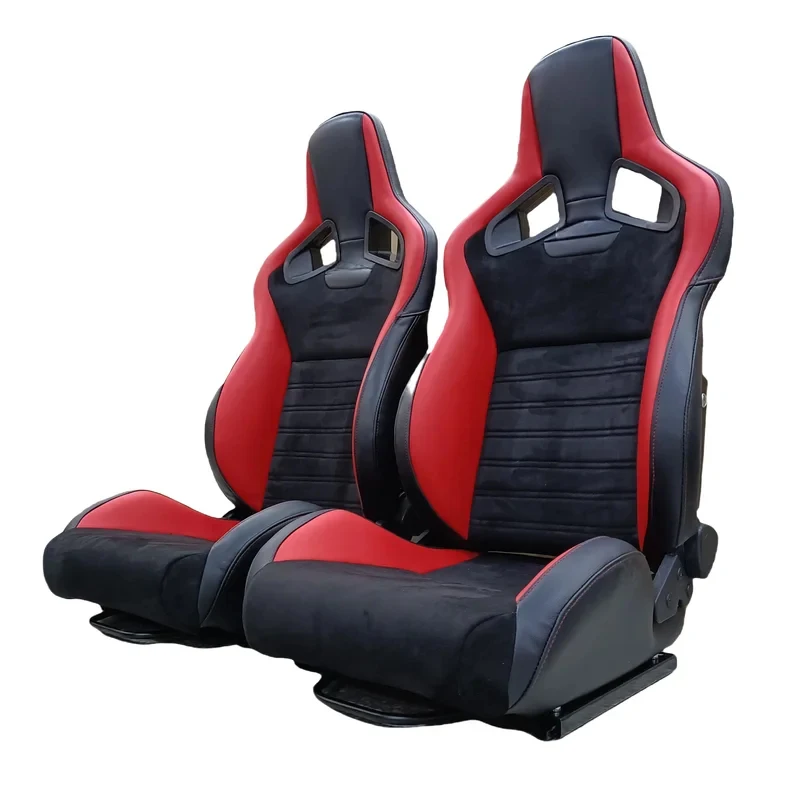 

CS Style Luxury Leather PVC Carbon Fiber Racing Bucket Seats