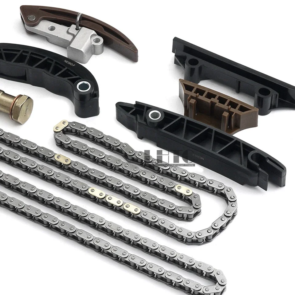 8pcs Timing Chain Guide Kit For Porsche VW Passat CC Touareg Audi Q7 3.6 VR6 FSI OE# 03H 103 465/ 03H 103 503 view 5