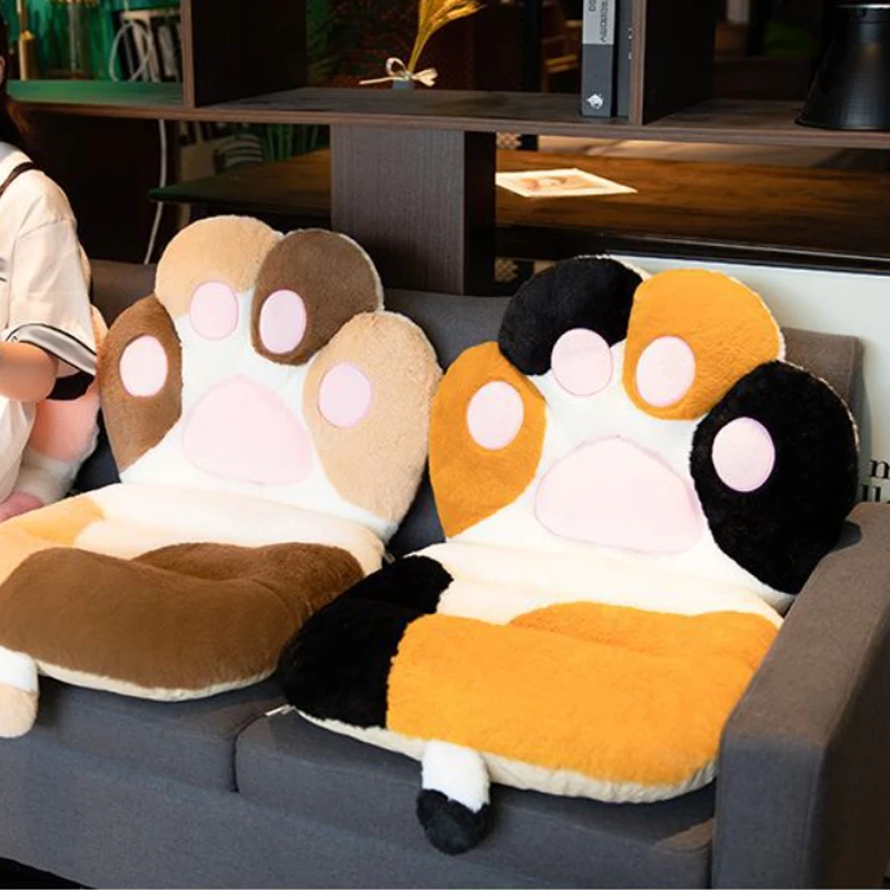Kawaii Cat Paw Soft Plush Seat Cushion - Special Edition