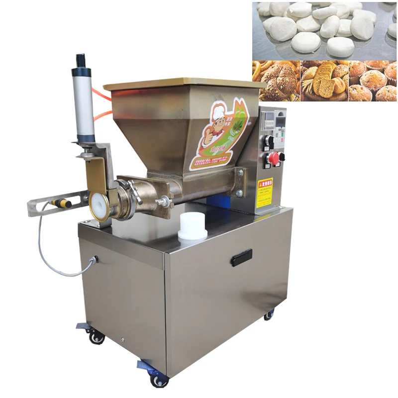 

Commercial Electric Pneumatic Dough Cutter 10g-350g Adjustable Dough Divider Dough Blocking Dividing Machine