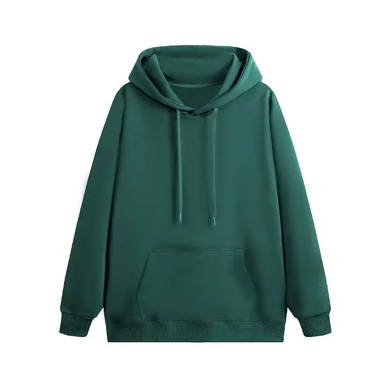 Herren- und Damen-Hoodies in Unifarben mit Taschen, Sport- und Fitness-Sweatshirts, modische Freizeitpullover in mehreren Farben – Detail 14
