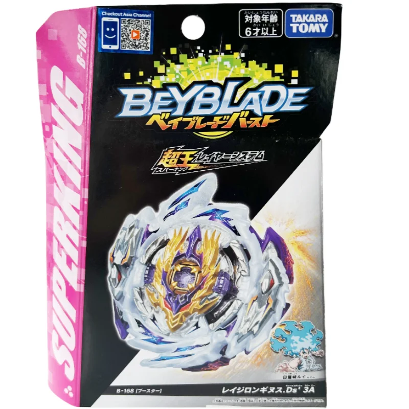 

Takara Tomy Beyblade Burst SuperKing Booster B-168 Rage Longinus.Ds' 3A Promotion