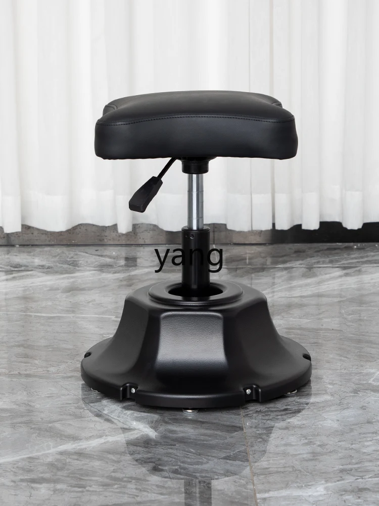 Yjq Hair Saloon Dedicated Shampoo Chair Shampoo Stool Adjustable Hair Stylist Stool