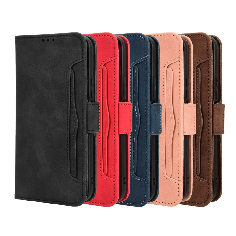 For Honor X8B 4G Flip Type Phone Case for Honor X8b 4G LLY-LX1 Leather Multi-Card Slot Mobile phone Wallet case