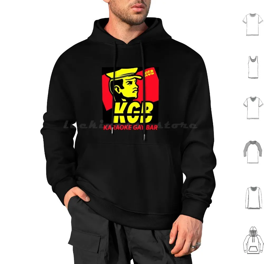 Karaoke Bar ( Kgb ) Hoodies Long Sleeve Karaoke Bar Kgb Communism Communist Humor Funny Meme Meme