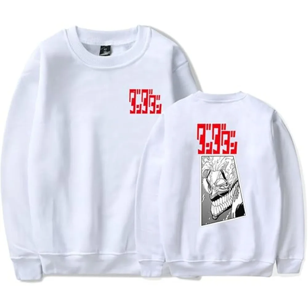 2024 Dandadan Manga Okarun Sweatshirt Women Men Casual Crewneck Long Sleeve Pullover Clothes