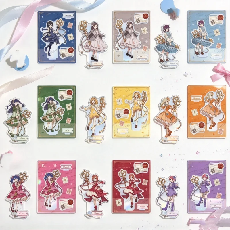 Acrylic Stand Figure Keychain Anime Revue Starlight 15CM Accessories Collection Karen Aijou,Hikari KaguraM,Junna Hoshimi Gifts