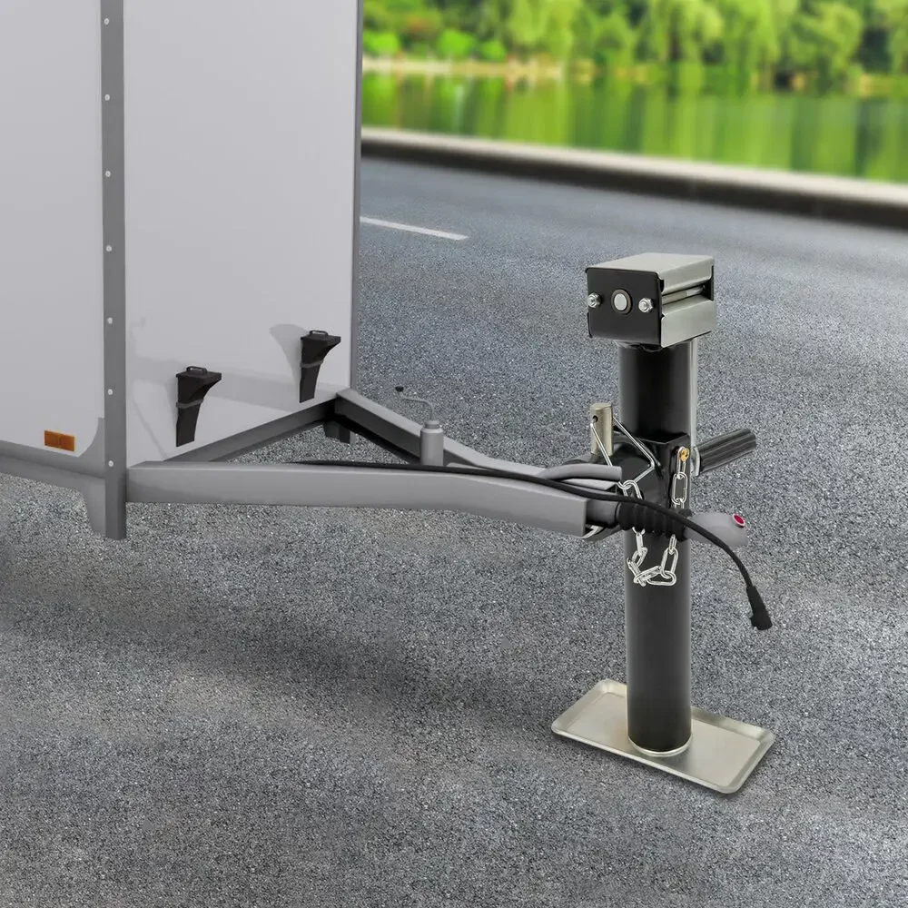 

Manual Car Jack Stand 1T/2204.6lbs – Q235 Steel with Anti-slip Handle for Easy Lifting