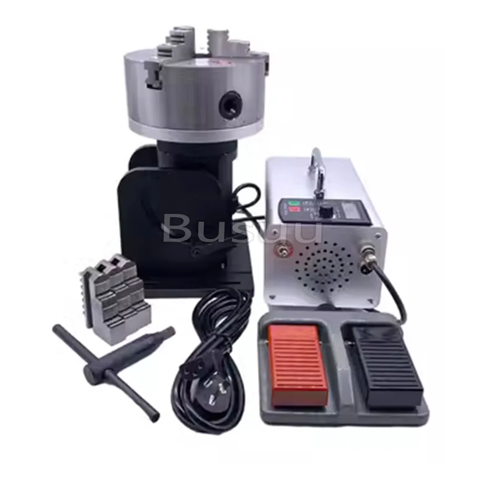 Cnc Rotary Table Laser Welding Argon Arc Welding Marking Machine Electric Rotary Table + Control Box