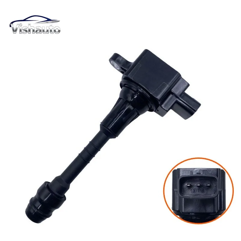 Ignition Coil Rubber Boot 22448-6N015 For Nissan Pulsar N16 Primera P11 Almera N16 QG18DE 1.8L Engine 2001-2005