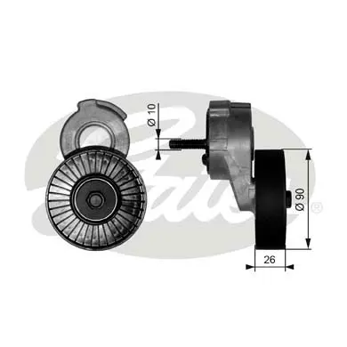 Store code: T38113 internal V belt tensioner bearing VOYAGER II