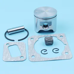 42mm Piston Ring Pin Needle Bearing Cylinder Muffer Gasket Kit For Husqvarna 345 346 E XP EPA 340 Chainsaw # 503907371