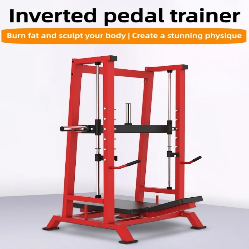 Commercial Vertical Back-pedal Machine Gym Dedicated Leg Machine Standing and Squatting Comprehensive Training Device
