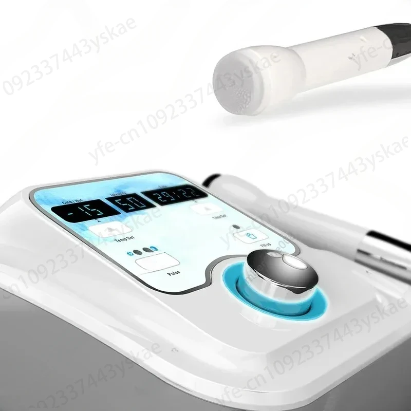 2024 New Portable Cool Hot EMS for Skin Tightening Anti Puffiness Facial Electroporation Machine Sliming Beauty Device