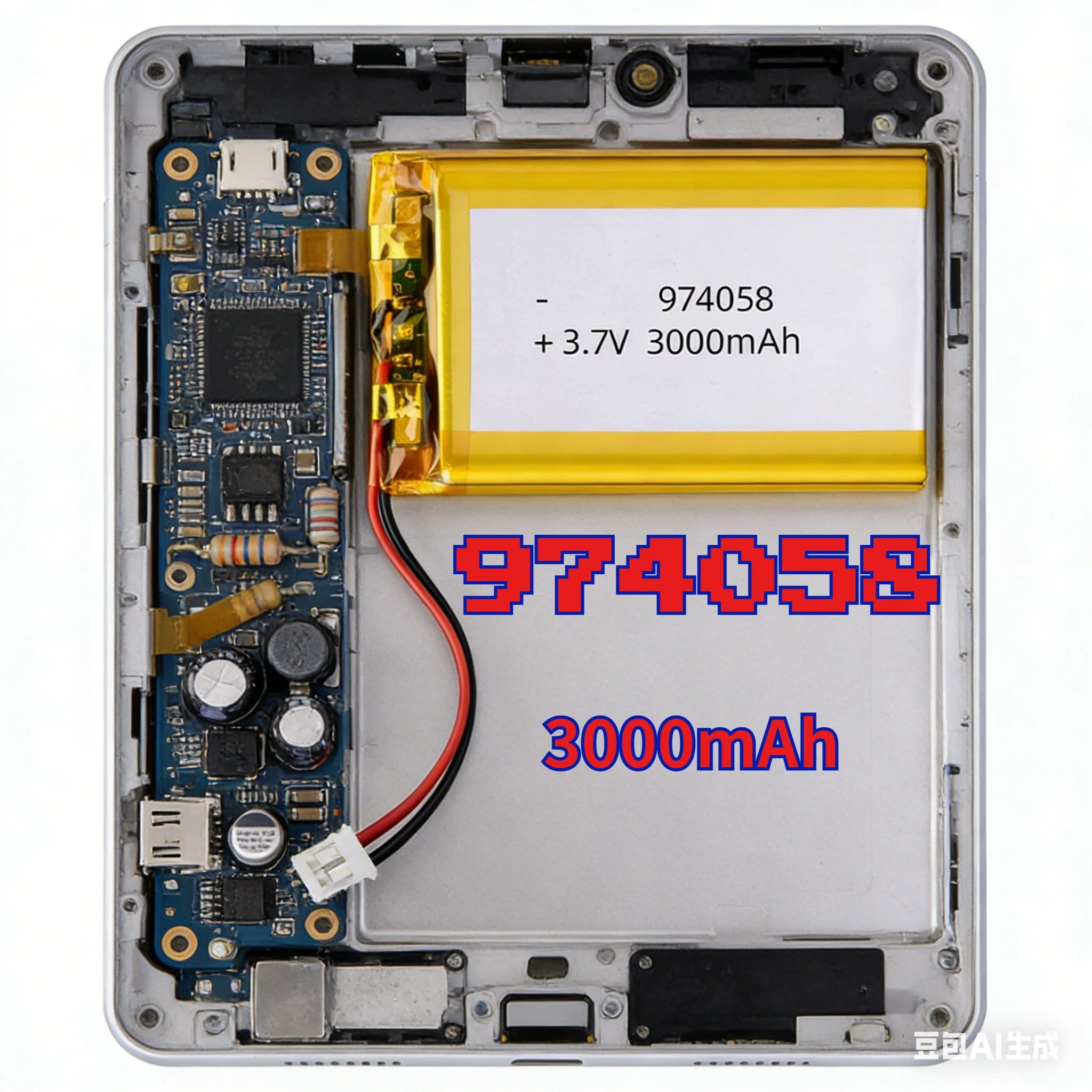 3000mAh 974058 3.7V Lipo Batte - Massage recensione e prezzo