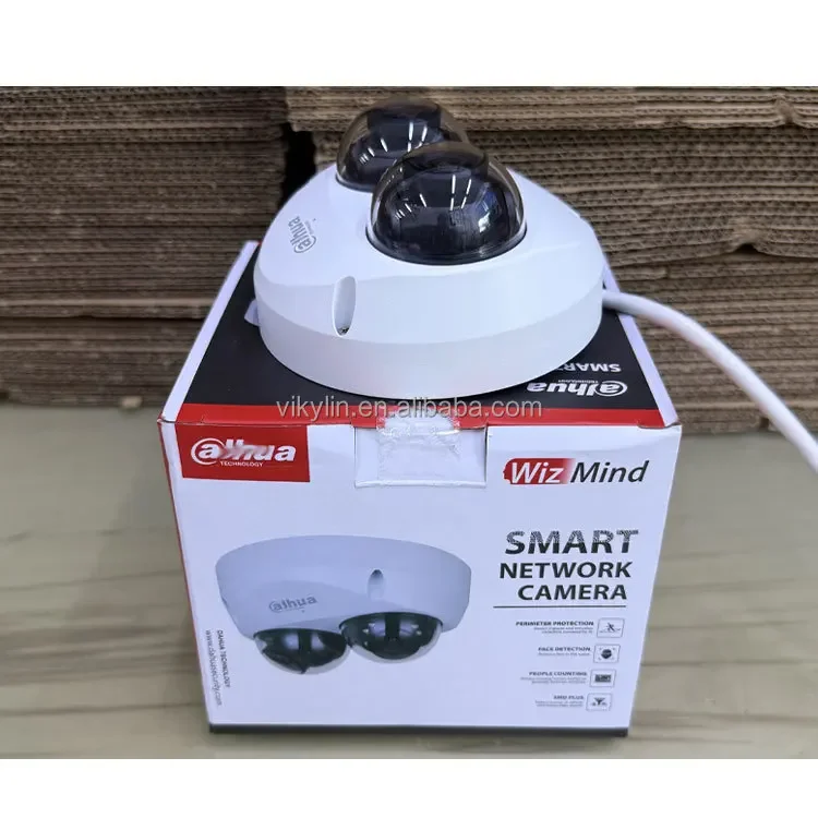 2x4 ميجابكسل IPC-HDBW5441F-AS-E2 IR30M ثنائي الاتجاه كشف الوجه البحث الذكي WizMind كاميرا شبكة مراقبة