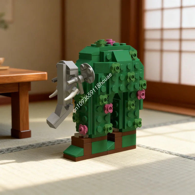 

142pcs MOC Lirili Larila Italian Brainrot Creator Model Building Blocks Construction Christmas Gift Toy Brick Education Kids