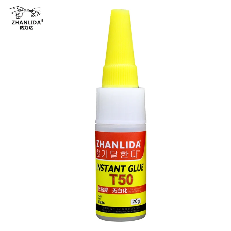 

T50 Strong Instant Glue Universal Quick Drying 20g Clear Liquid Accessory Plastic Rubber Adhesive Repair Shoe Ceramics Wood