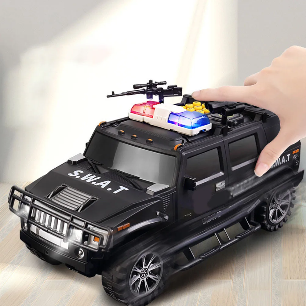 

1Pcs Fingerprint Password Money Box Securicar-Shaped Digital Coin Bank for Kids Automatic Scroll Storage with Voice Control