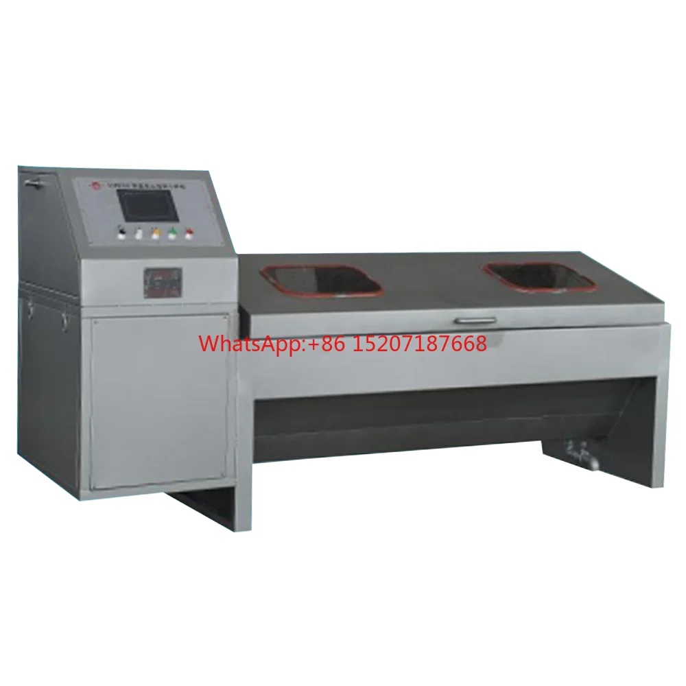 Constant speed computer frequency conversion sample leather finishing automatic springboard dyeing machine