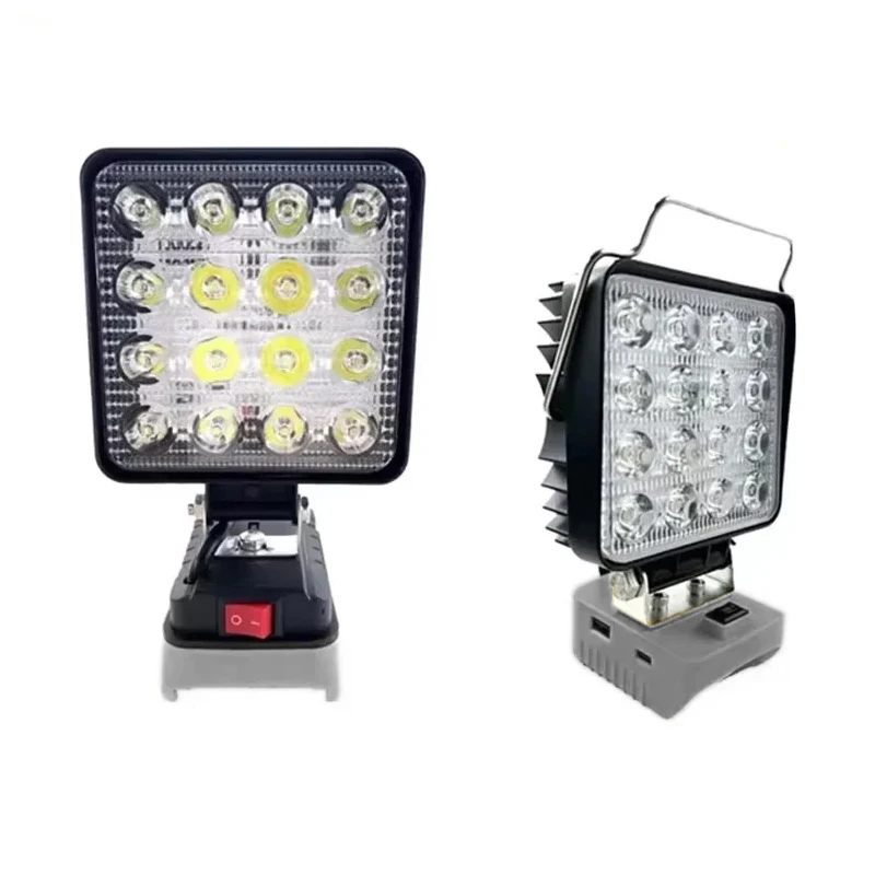 

Cordless LED work lights for Dewalt 18V 20V Lithium Battery Outdoor Lighting Work Lamp Camping Emergency Flood Light Flashlight