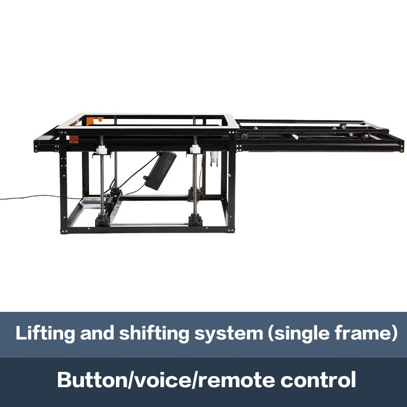 Picture 7: Smart Electric Lift Bracket For Tea Table Hidden Automatic Lifting Support Heavy Duty Foldable Steel Frame Voice Control