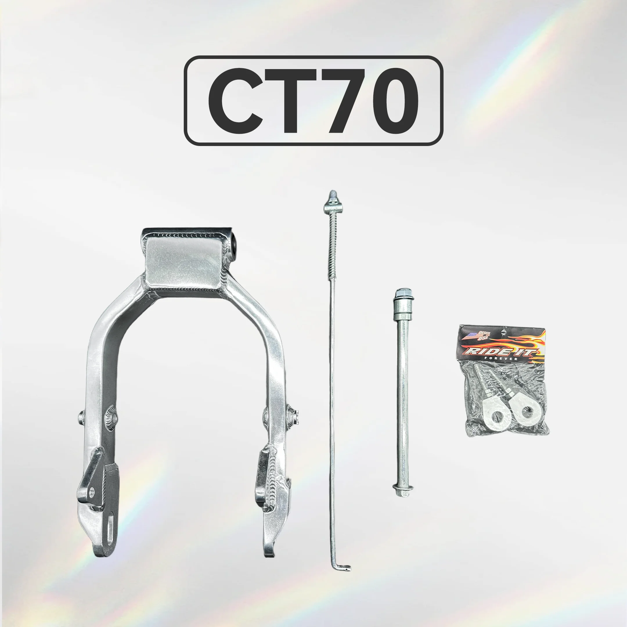 

CT70 12inch Swing arm Motorcycle Aluminum Rear Arm Fork CT70 Rear Fork Set Suitable DAX CT70