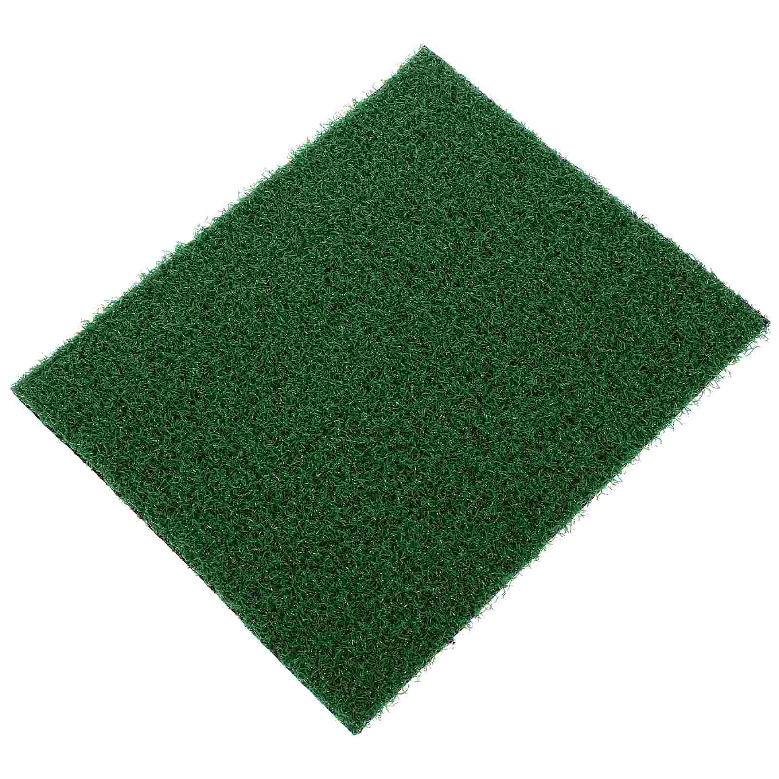 Artificial Turf Mat Fish Tank Landscaping Aquarium Flowerpot DIY Simulation Grass Turtle Platform Resin Terracotta Plant Pots