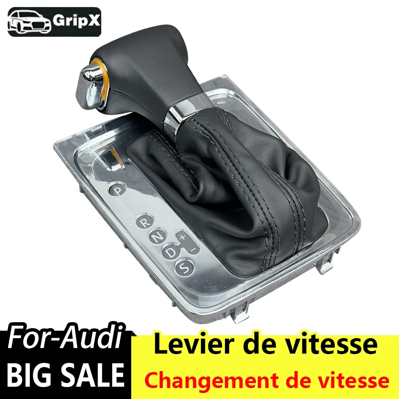 

DSG Lever with Leather Boot Cover Automatic DSG Gear Shift Knob Assembly For VW Passat B6 2005 2006 2007 2008 2009 2010 2011