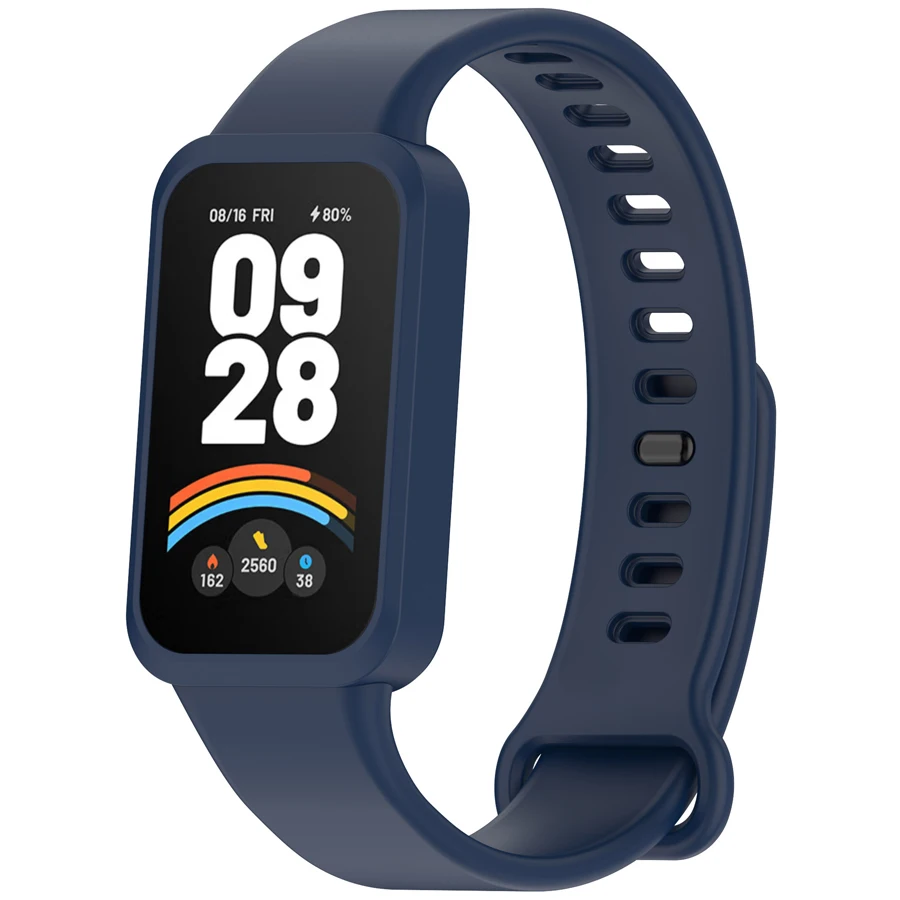 Band voor Mi Band 9 8 Actieve horlogeband voor Mi Band 8/9 Actief voor Xiaomi Band 9 Actieve polsband voor Redmi Band 3 2 Polsband