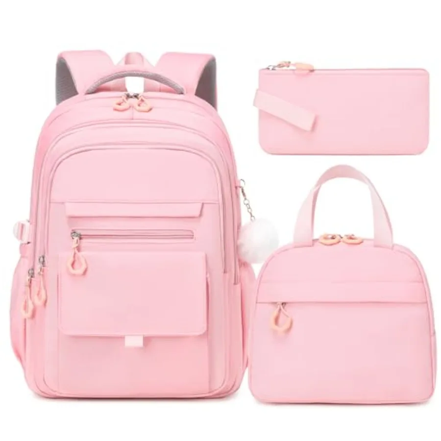 

Backpack for Girls, 15.6" Laptop Backpack Schoolbag for Teens Girls Kid Elementary Middle School Student, Waterproof Stylish Gi