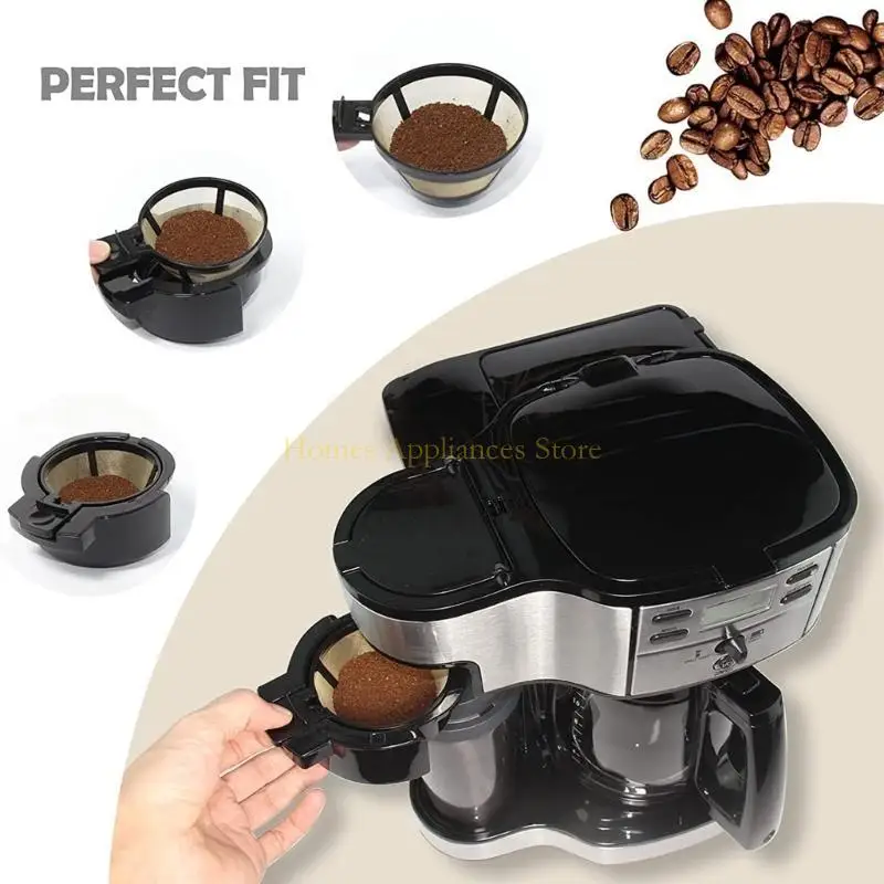 D0AB 2 PCs Kaffeemaschinen Filterkaffee Infuser Kaffeesieger Kaffeefilter Tasse