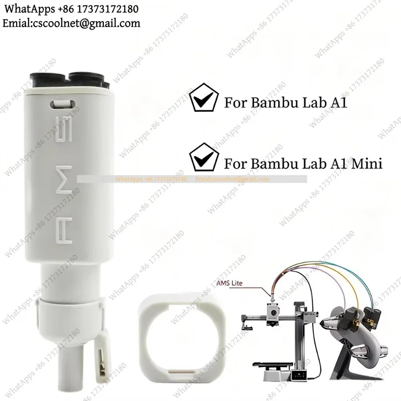 JS02 AMS Lite Filament Hub 5-Way Switch for Bambu Lab A1 A1 Mini 3D Printer Parts Consumables Accessories