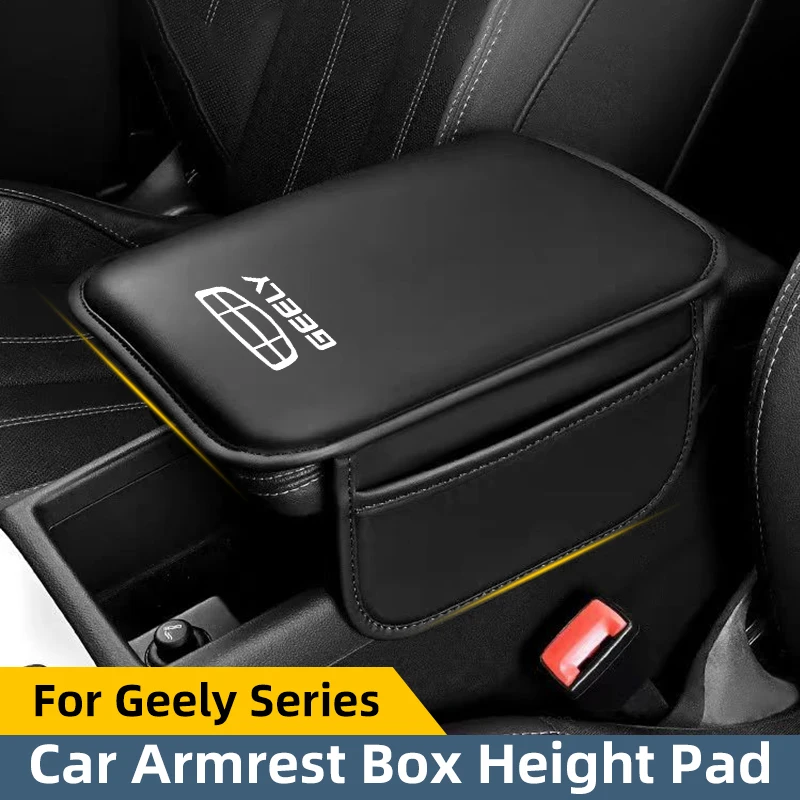 

Для Geely Atlas Coolray Emgrand EC7 EC8 EX7 CK2 Автомобильный подлокотник, коробка для высоты, губка, подлокотник, средняя сумка для телефона, сумка для хранения карт