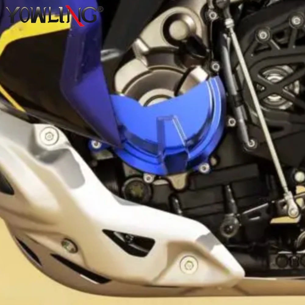 

Для Yamaha Tenere 700 MT07 MT-07 XSR700 2018-2023 2024 защита двигателя мотоцикла, чехол для двигателя, защита крышки картера