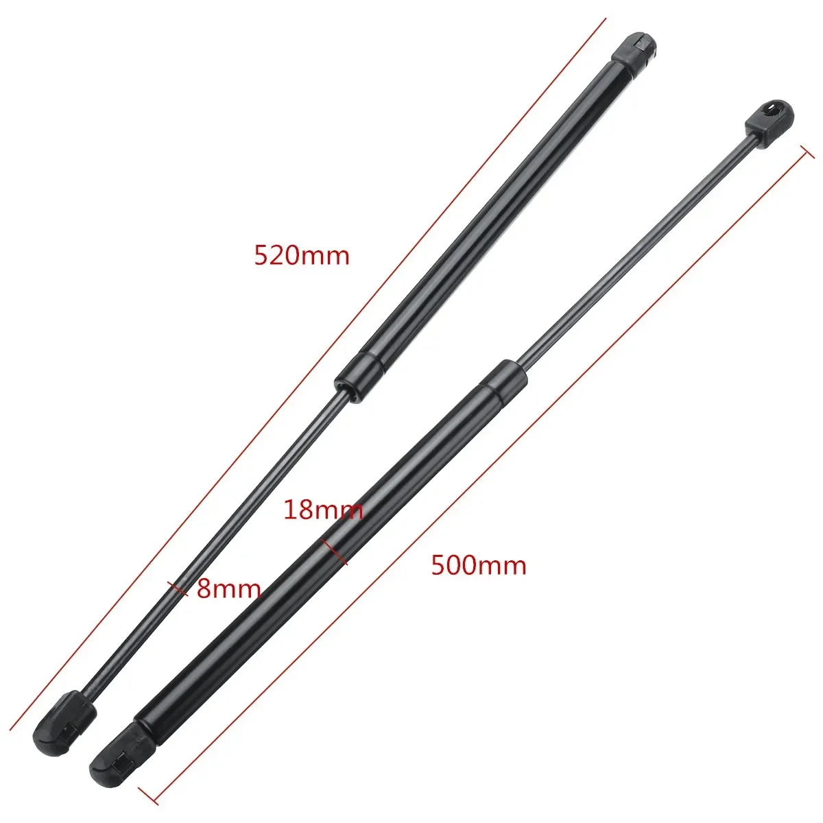 

2pcs For Toyota Yaris Hatchback 1999-2005 Trunk Rear Tailgate Boot Gas Struts Lift Support 6895009110