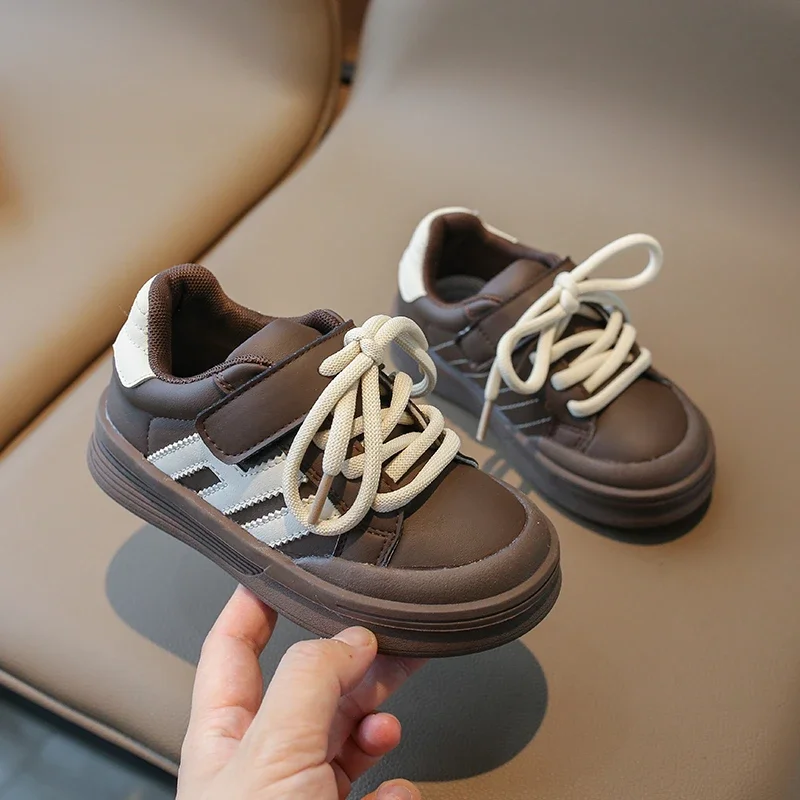 

Children's Sports Shoes Toddler Breathable Non Slip Comfort Sneakers Lightweight Hook and Loop Soft Sole Running Casual Shoes