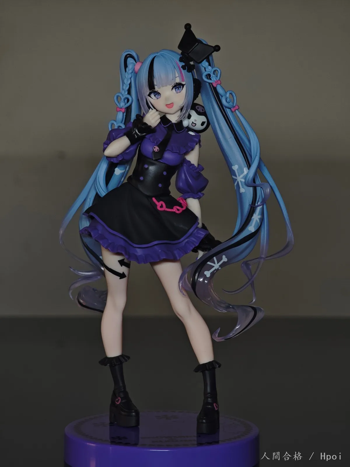 In Stock 100% Original Furyu Hatsune Miku Kuromi Trio Try IT Anime Action Figure Modle Toy Gift Original view 5