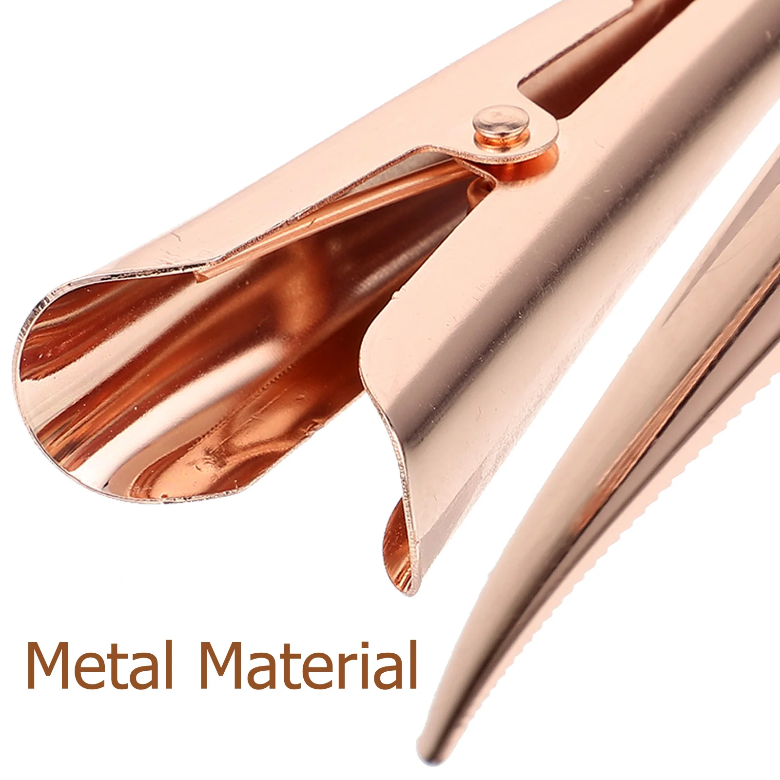 

10Pcs Large Metal Hair Clips Non-Slip Traceless Design for Styling Salon Sectioning Hair Accessories Women Girls