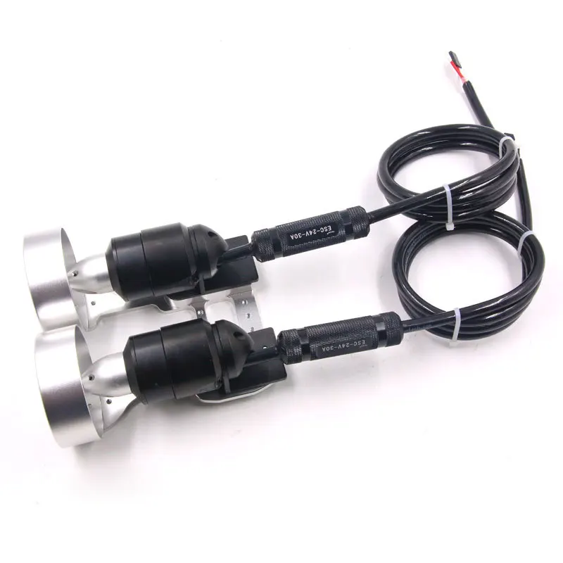 TOPUMOTOR KYO-4T-DUAL 24V 9kg Dual Motor  Underwater Thruster  Waterproof Brushless Motor with ESC