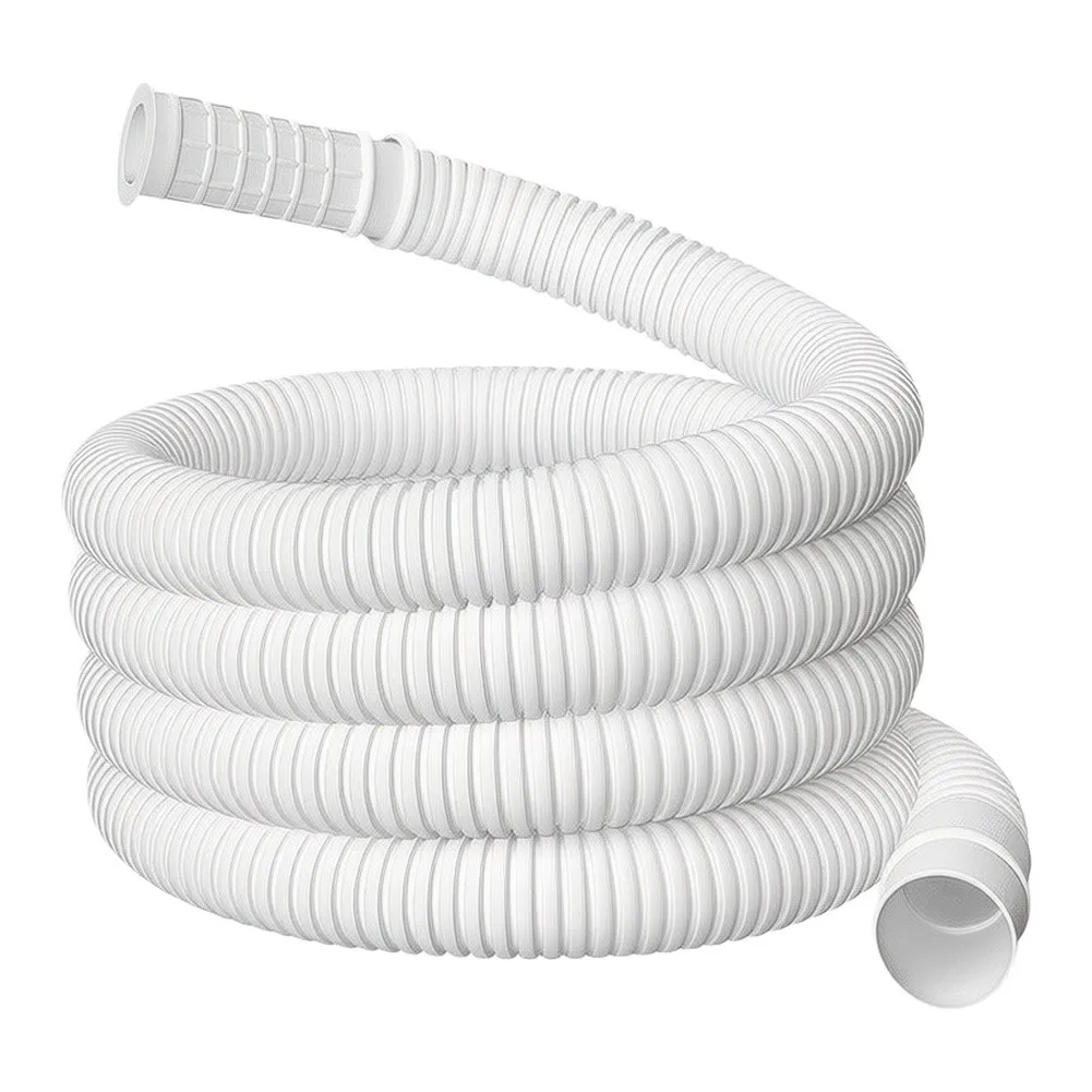 PVC Condensate Drain Hose 16mm ID UV Stable Flexible Air Conditioner Drain Pipe for Split Portable AC Dehumidifier and Pump
