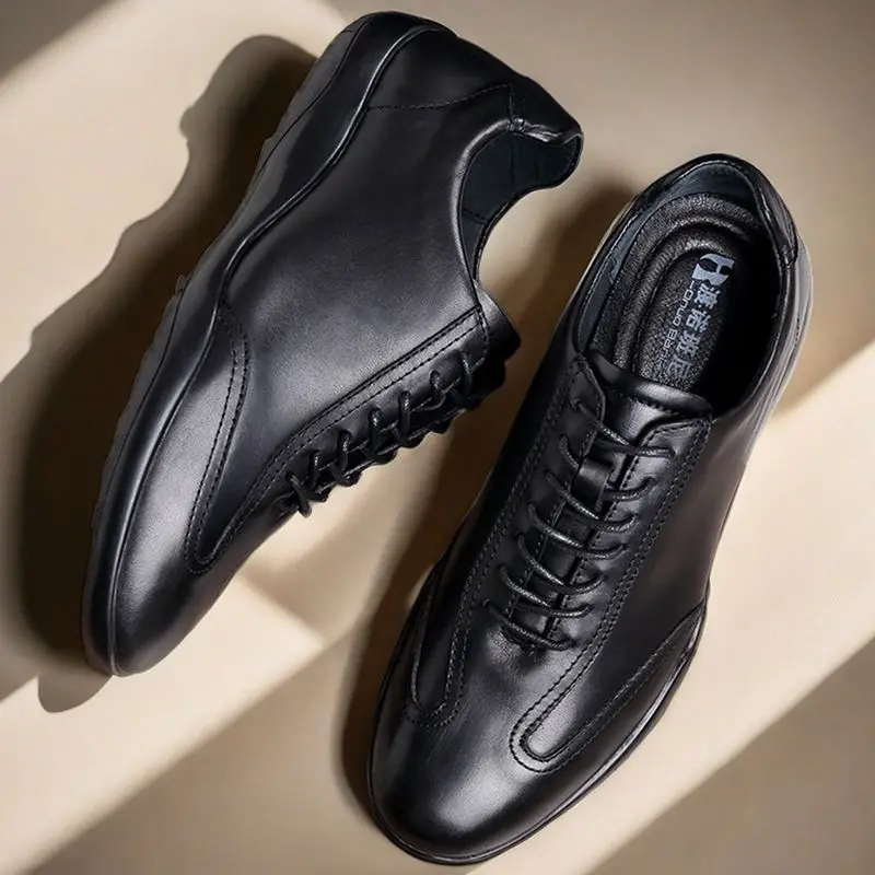 Kung Fu Tai Chi Shoes Martial Arts Sneakers Lightweight Soft Stitch Sneakers Cowhide Sneakers Unisex Sneakers