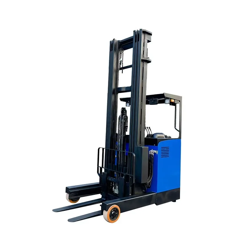 Sanstar 13600 mm 48 V 1.5-2.5T Electric Reach Truck Forklift,Lifting, Plus Optional Side Shifter for Efficient Narrow Aisle