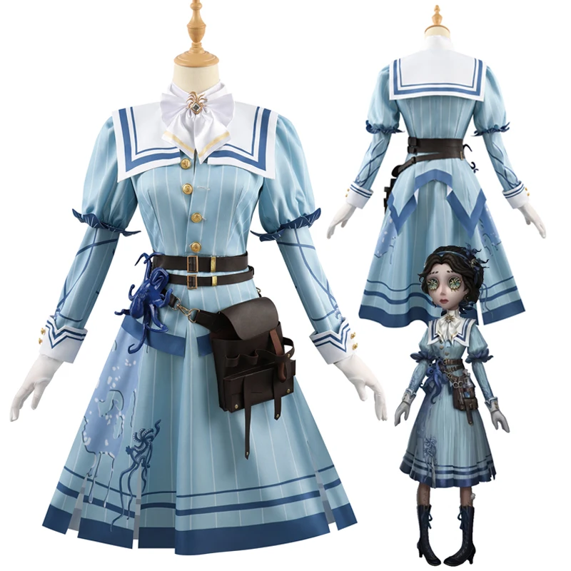 

Emily Dyer Doctor Cosplay Identity V Eternal Flower Lydia Jones Costume Costume Halloween Dress Suit 2025