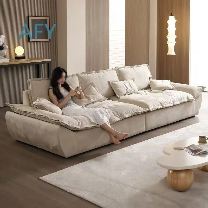 This link is the product deposit! Italian Style Sailboat Sofa for Small Living Room Modern Minimalist Matte Fabric Removable
