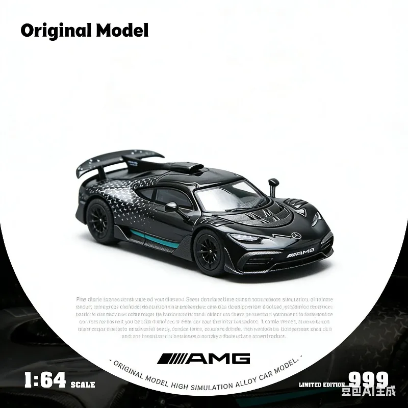 

Original Model 1/64 AMG One - A realistic static alloy car model, suitable for boys as a toy, and an adult collection piece.