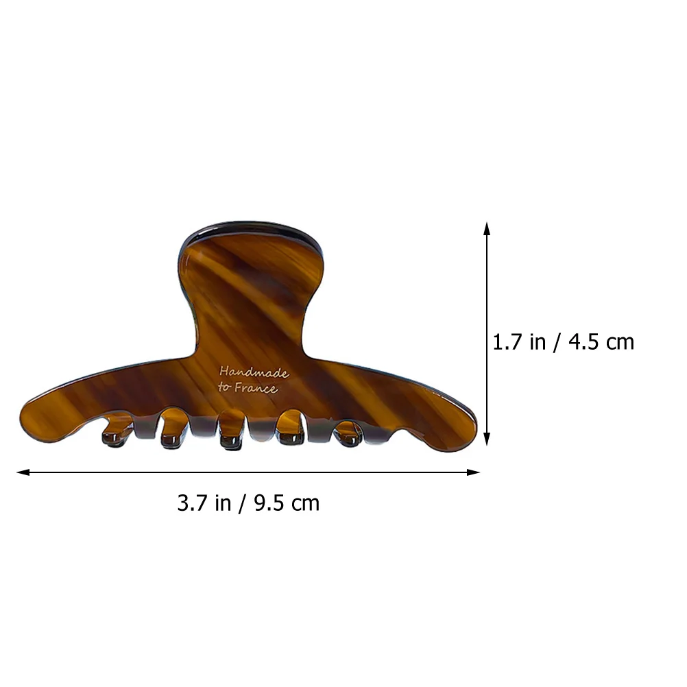 

2Pcs Nonslip Hair Claw Clips for Women Durable Styling Tool Simple Design for Fixing Loose Hair Everyday Use Claw Clips